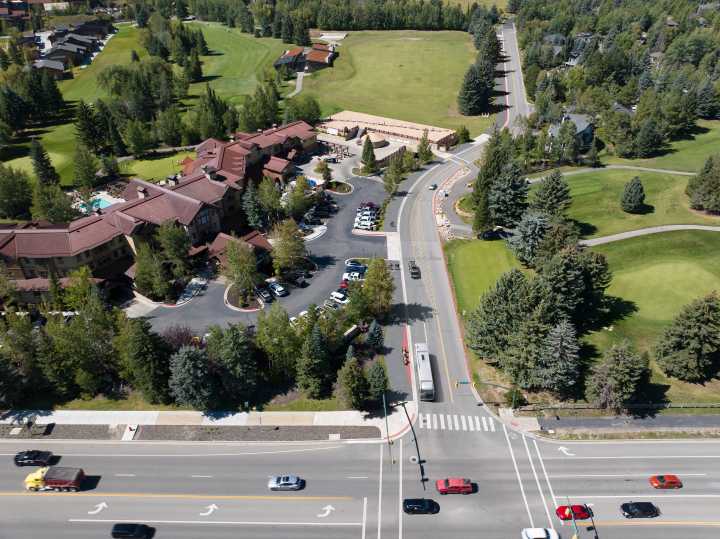 City to install high-visibility crosswalks at Thaynes Canyon and Snow Creek intersection
