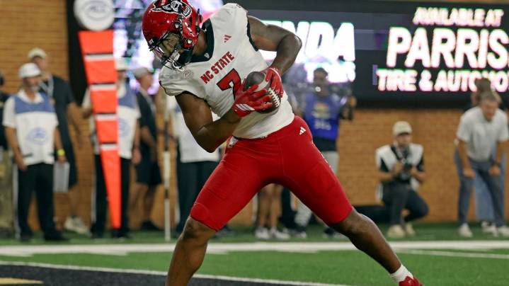 Bailey's 3 TDs, Shirley's pick-6 helps NC State rally past Wake Forest 34
