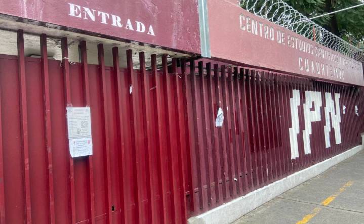 Cecyt 7 suspende clases por fallecimiento de estudiante en explosión de pipa en Puente de la Concordia