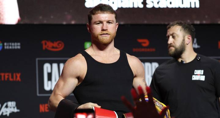 El 'Canelo' Álvarez defiende sus títulos ante Crawford