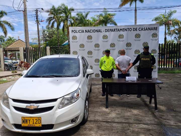 Capturan a uno de los responsables del hurto en la residencia de la exalcaldesa de Aguazul