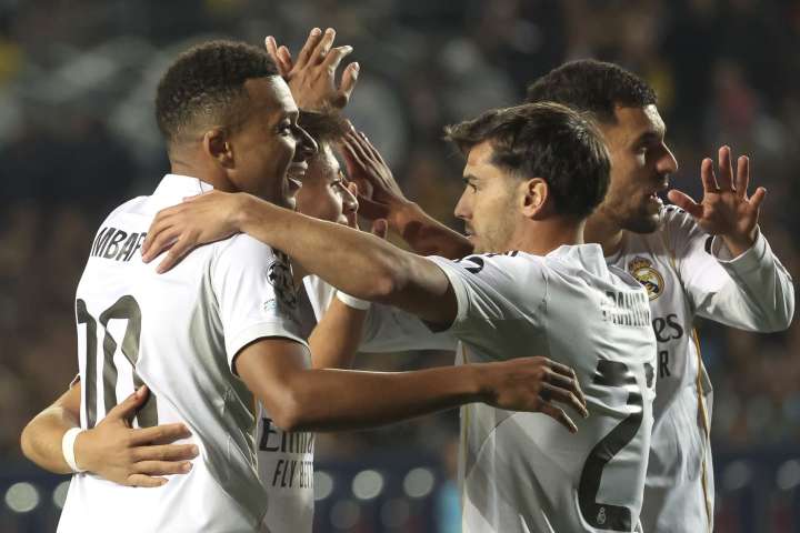¡Baile español! Real Madrid goleó al Kairat Almaty por la Champions League