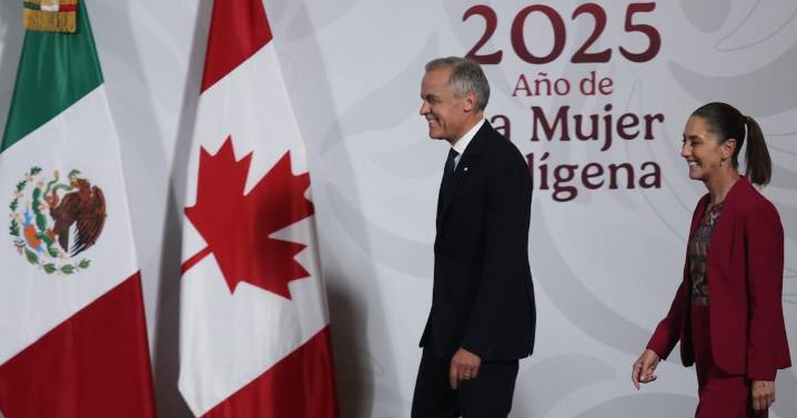 Claudia Sheinbaum y Mark Carney acuerdan plan de acción para reforzar el T