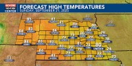 Sunday Forecast: Rain possible early and a little warmer out there