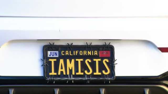 California woman named 'Isis' challenges DMV over license plate