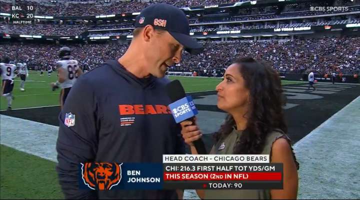 NFL head coach slammed for 'absolutely immature' interview with CBS sideline reporter