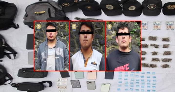 Caen asaltantes de alumnos en CU: recuperan computadoras, celulares y mochilas