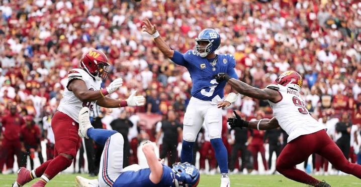 Four things we learned from the Giants’ 21-6 loss to the Commanders