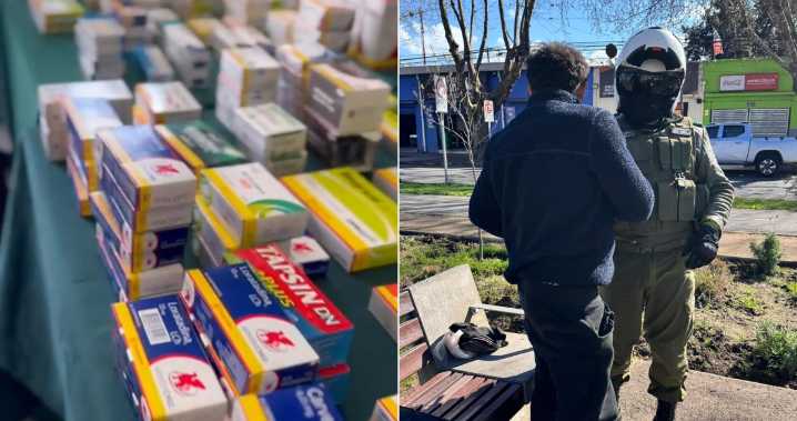 5 detenidos en operativo en el centro de Chillán por comercio ilegal