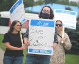 Sault College workers join provincial strike: GALLERY