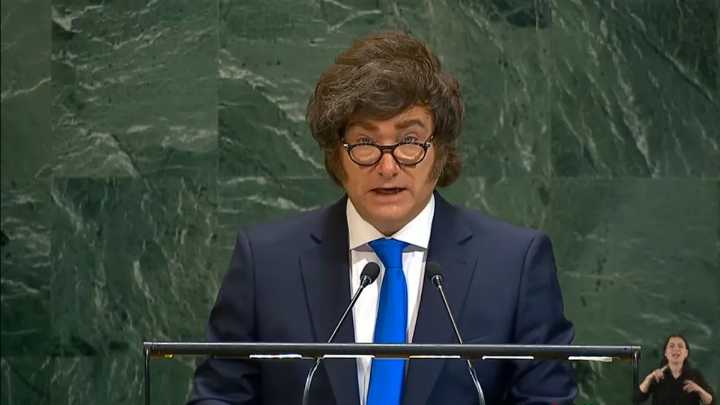 Javier Milei criticó a la ONU en su discurso frente a la Asamblea General El presidente argentino cuestionó pidió que Venezuela libere al gendarme Nahuel Gallo, denunció burocracia internacional exces
