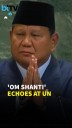 "Om Shanti": Indonesia Prez Prabowo Subianto Includes Sanskrit Greetings In His UNGA 2025 Speech