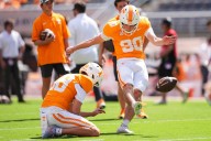 Deadspin | UAB player intentionally stomps on Tennessee K Max Gilbert's foot