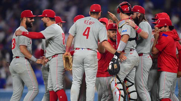 Phillies in rare air after surging past Mets to clinch NL East early