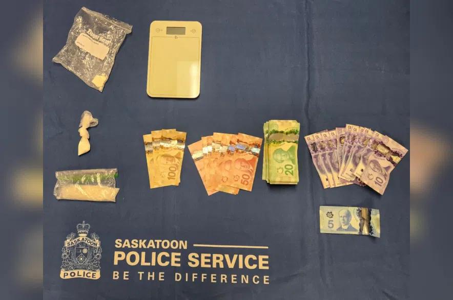 Saskatoon police seize cash, meth, cocaine in trafficking investigation