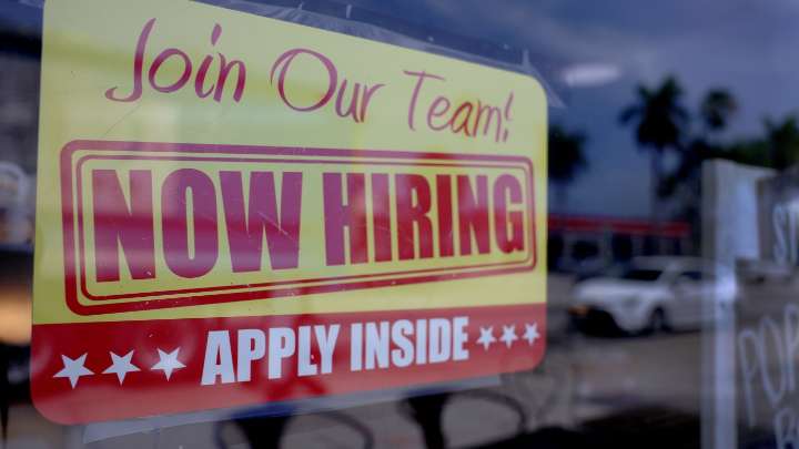 BLS revision shows hiring was overstated by 911,000 jobs in past year : NPR