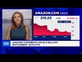 Amazon comments on $2.5 billion settlement with FTC