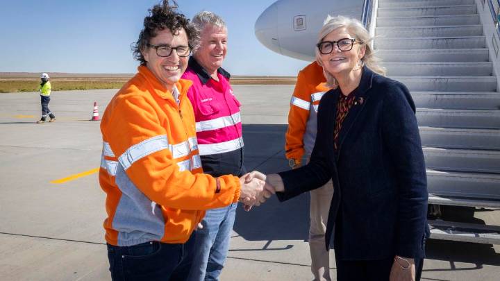 Rio Tinto brings out the diplomatic big guns as Governor-General Sam Mostyn visits Mongolian copper mine
