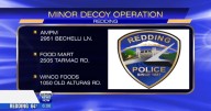 Clerks at three different businesses in Redding caught selling alcohol to minor during decoy operation