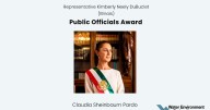 Claudia Sheinbaum gana el premio a funcionarios públicos de la Water Environment Federation