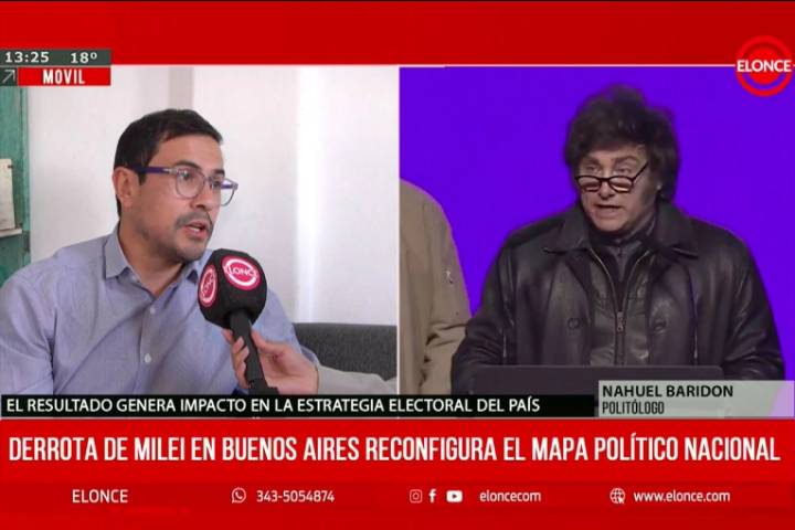 Derrota de Milei en Buenos Aires: “Kicillof se consolida”, sostuvo el politólogo Nahuel Baridón