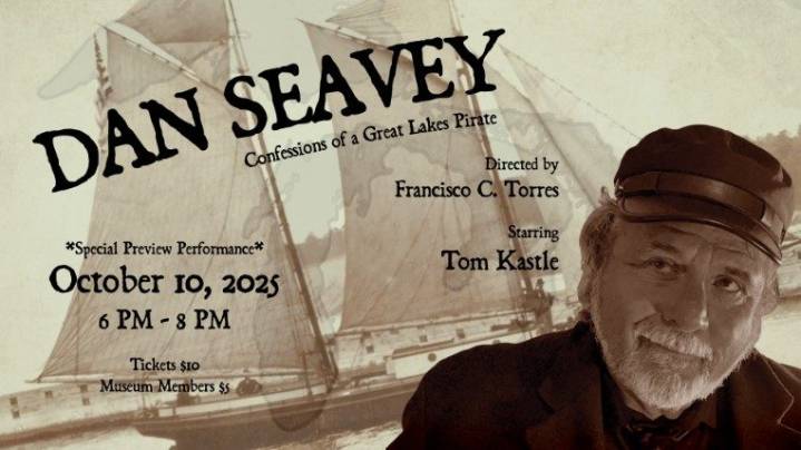 Michigan Maritime performance to explore the life of notorious Great Lakes pirate