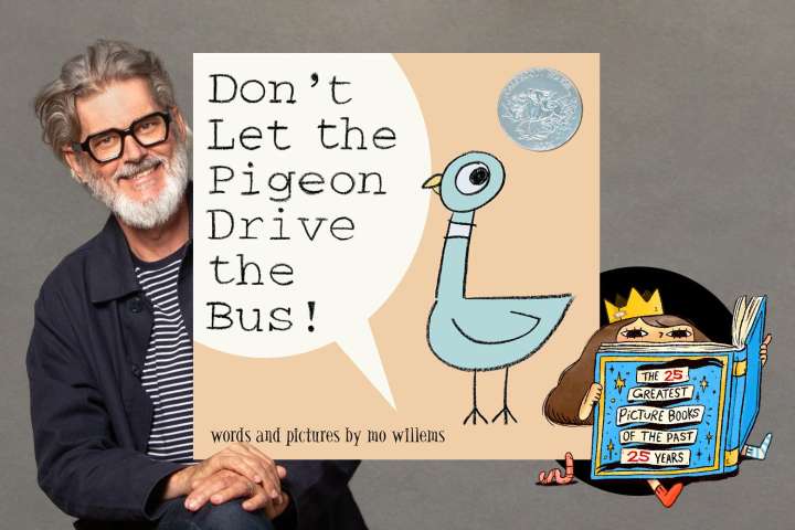 Best kids books: Mo Willems on why the pigeon only ever has one eye.
