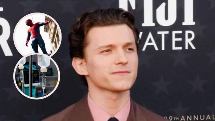 Tom Holland es hospitalizado de emergencia tras sufrir accidente en las grabaciones de Spider