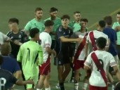 Triste final para los chicos de River en el Mundial de Clubes Sub 18: tres expulsados, gestos al público y dura derrota ante el Real Madrid
