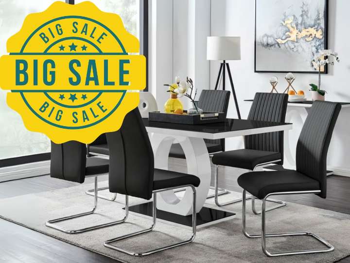 Modern dining table set: Wayfair slashes price by 53% for fall 2025 sale