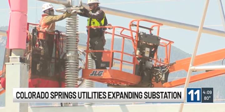 The Kelker substation expansion project will help bolster Colorado Springs’ power grid