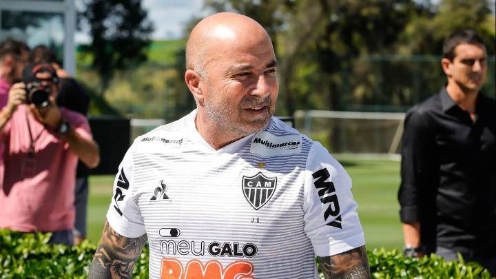 Jorge Sampaoli asume en Atlético Mineiro: sus primeras frases al llegar a Belo Horizonte