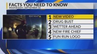 Murder suspect turn himself in, New Mexico drug bust, Wetter weather, Bernalillo County Fire Chief, Student artwork