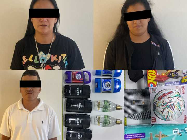 “Del balón al shampoo: trío detenido por surtido ‘gratis’ en supermercado”