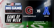 Big Game Friday Night Game of the Week: Guntersville vs Arab