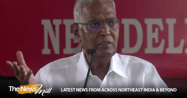 “If we want to save India, save the constitution”: CPI leader D Raja