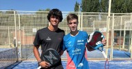 El salmantino Samuel Rivas y Manuel Castaño revalidan el título de campeones de España junior de pádel