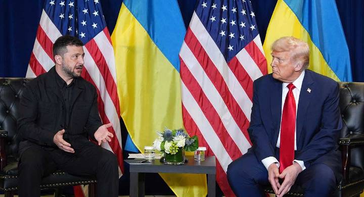 Trump says he now believes Ukraine can win back all territory lost to Russia with NATO's help