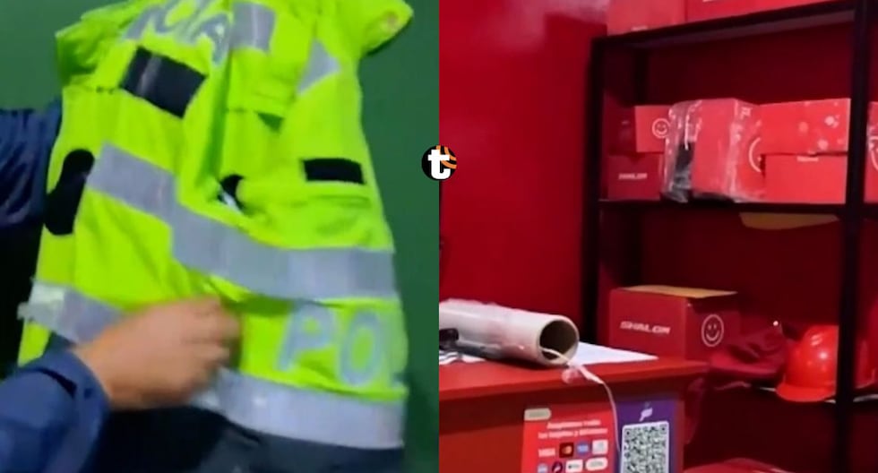 ¡Insólito! Delincuentes montaron falsa comisaría y oficina de encomiendas para estafar en Chimbote Una vivienda fue pintada de verde como si fuera de la Policía y hasta tenía logos falsos de una empre