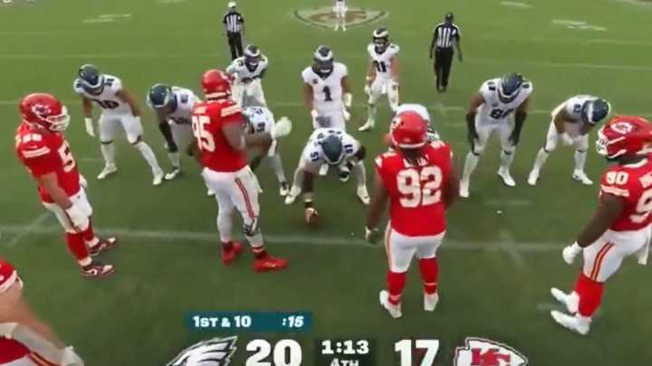 Jalen Hurts slams Chris Jones with 'shut up' 9-word message in heated Chiefs