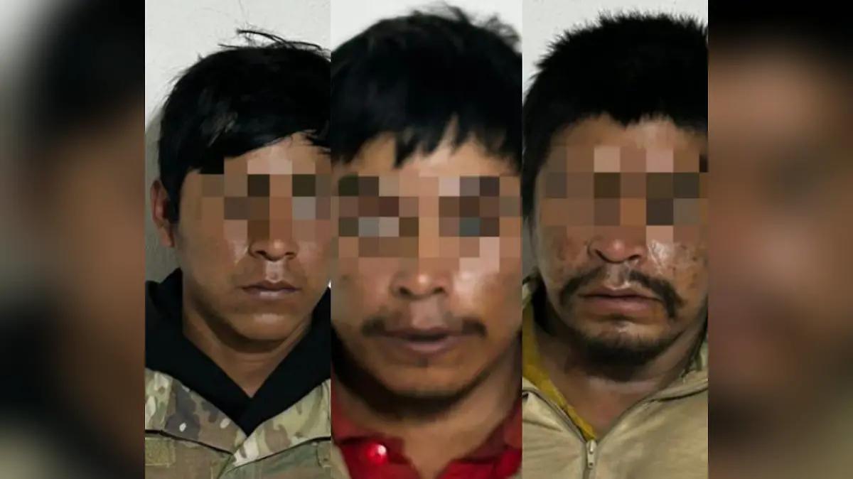 Identifican a los tres detenidos en Guadalupe y Calvo; presuntamente eran "halcones"
