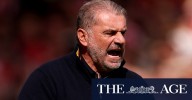 Welcome back, Ange: Postecoglou taunted by Arsenal fans as Forest hammered