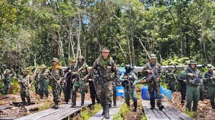 FANB destruye aeronave asociada a grupos TANCOL en Amazonas