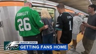 Philadelphia Eagles fans say SEPTA transportation went smoothly for home opener