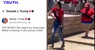 El irónico mensaje de Trump por el entrenamiento de las “milicias venezolanas”
