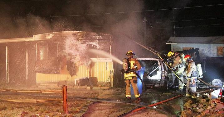 Fire investigators searching for the cause of a Wednesday night house fire that displaced family