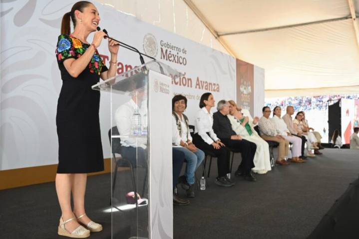 Presenta Claudia Sheinbaum primer informe regional y avances en obras de Chihuahua