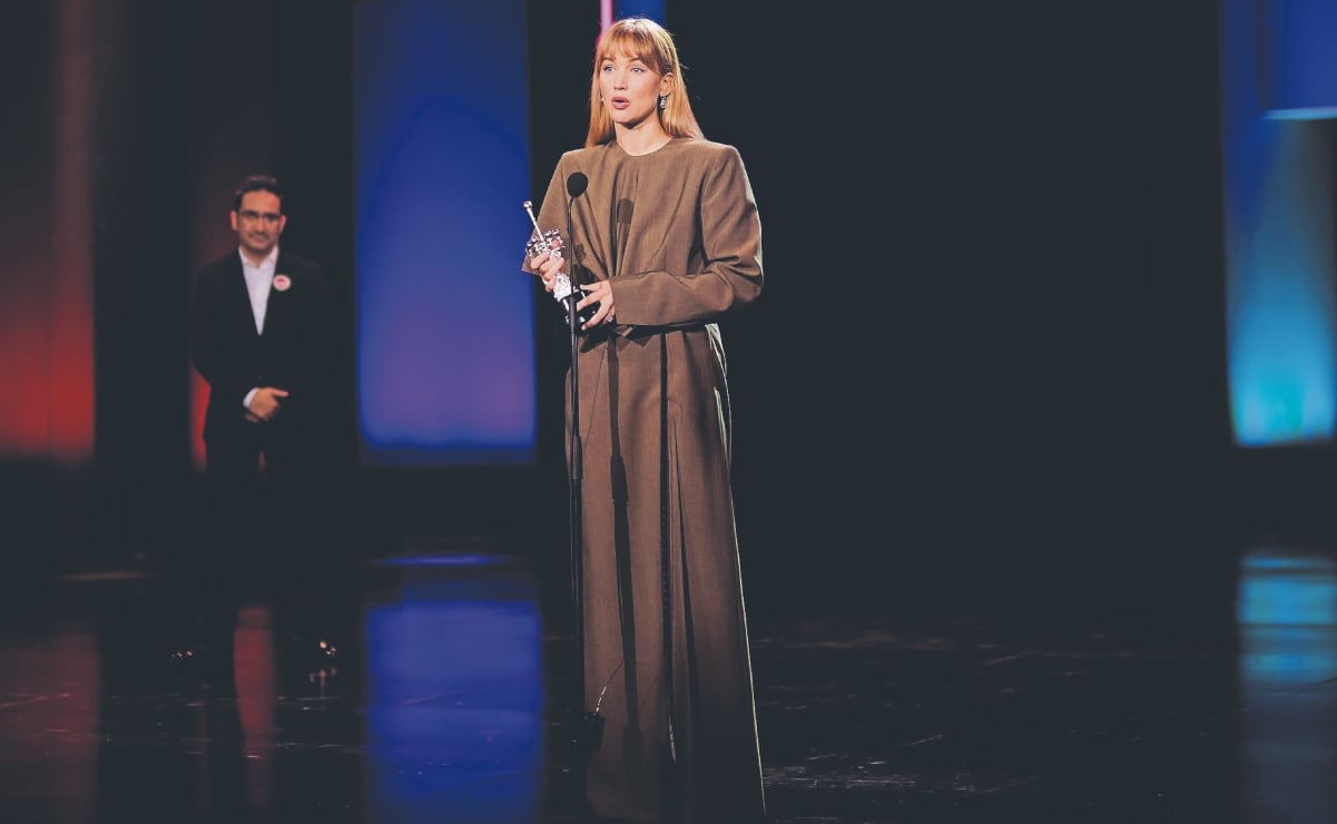 Jennifer Lawrence denuncia genocidio en Gaza y recibe el  Donostia