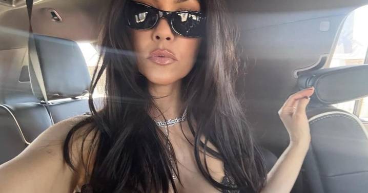 Kourtney Kardashian Shows What a Tour Wife Life Looks Like in Photos