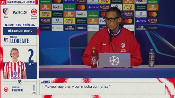Marcos Llorente: "La selección no es algo que me preocupe"